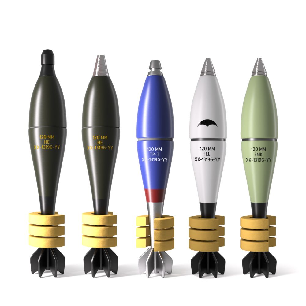 Mortar ammunition STV Group